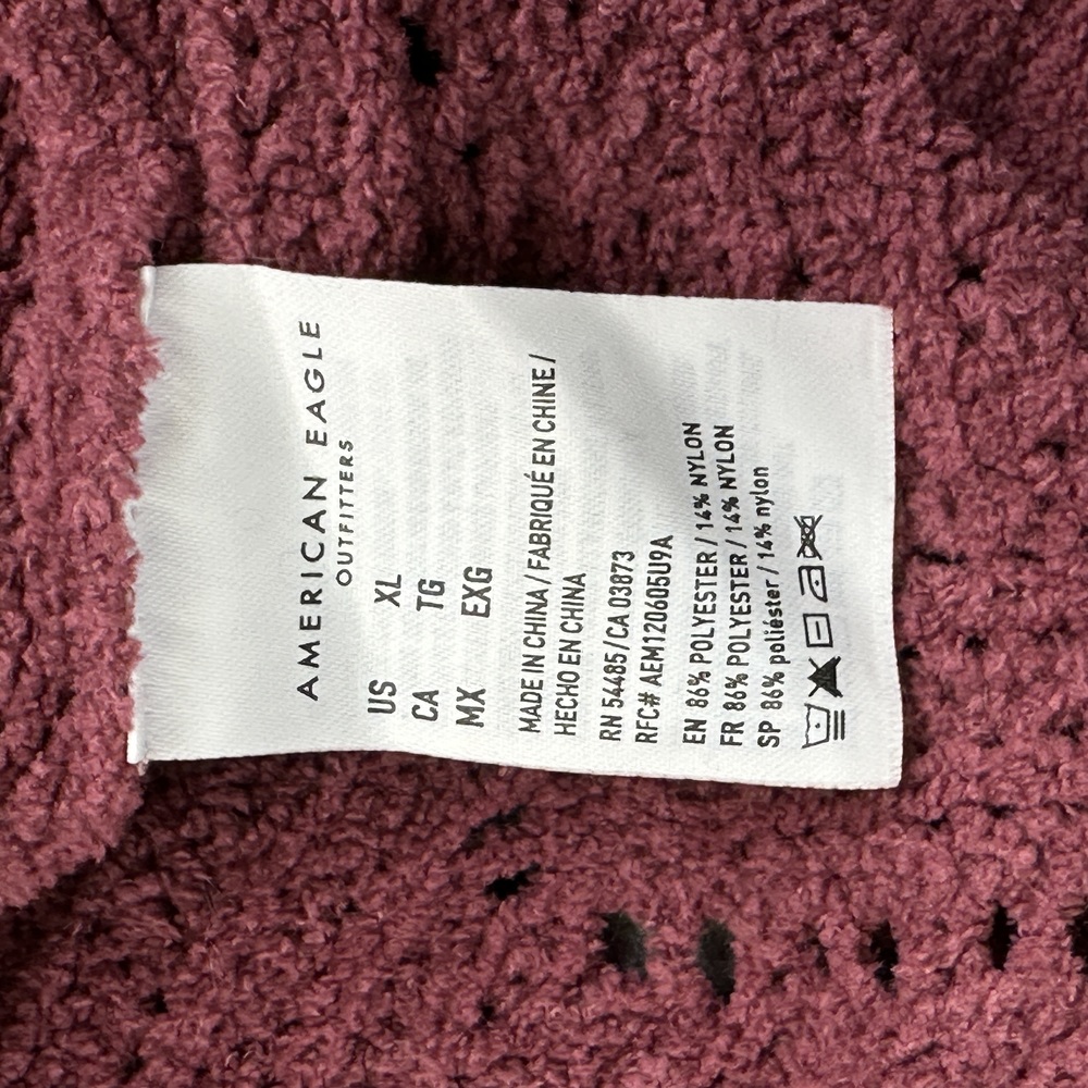 American Eagle Oversized, Cropped Sweater - Picture 4 of 6